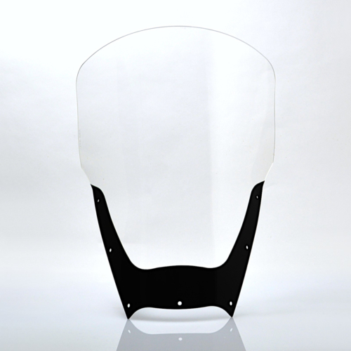 TDM900 dark gray tourist motorcycle windshield-BE-01a