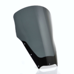TDM900 dark gray tourist motorcycle windshield-CS05a